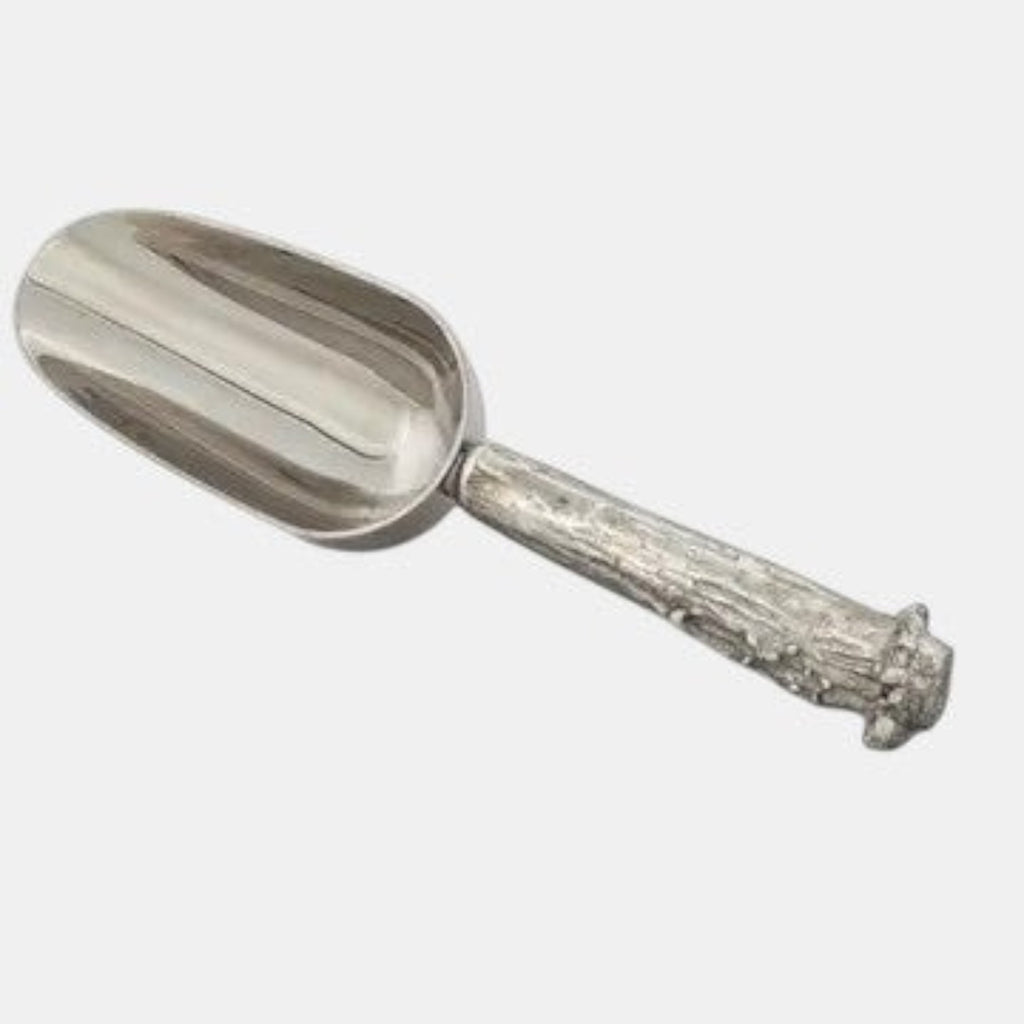 Pewter Antler Ice Scoop