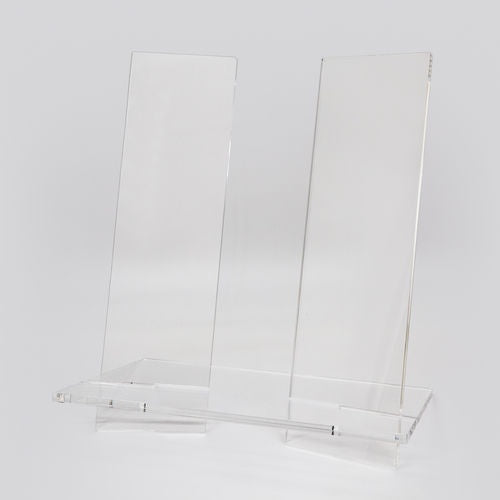 Vertical Acrylic Book Stand, Large