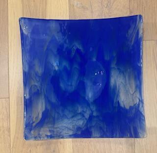 Blue Square Tray