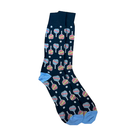 Just Dink It- Navy Socks