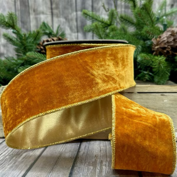 Persimmon Vintage Velvet, 2.5"