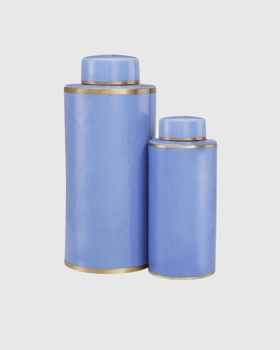 Blue Tea Cannister Set