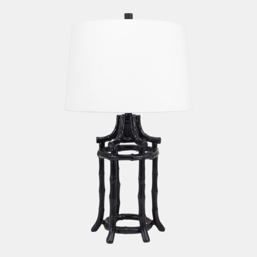 Bamboo black Lamp