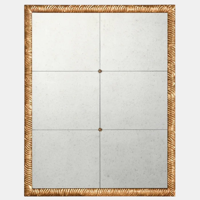 Antiqued Beveled Mirror