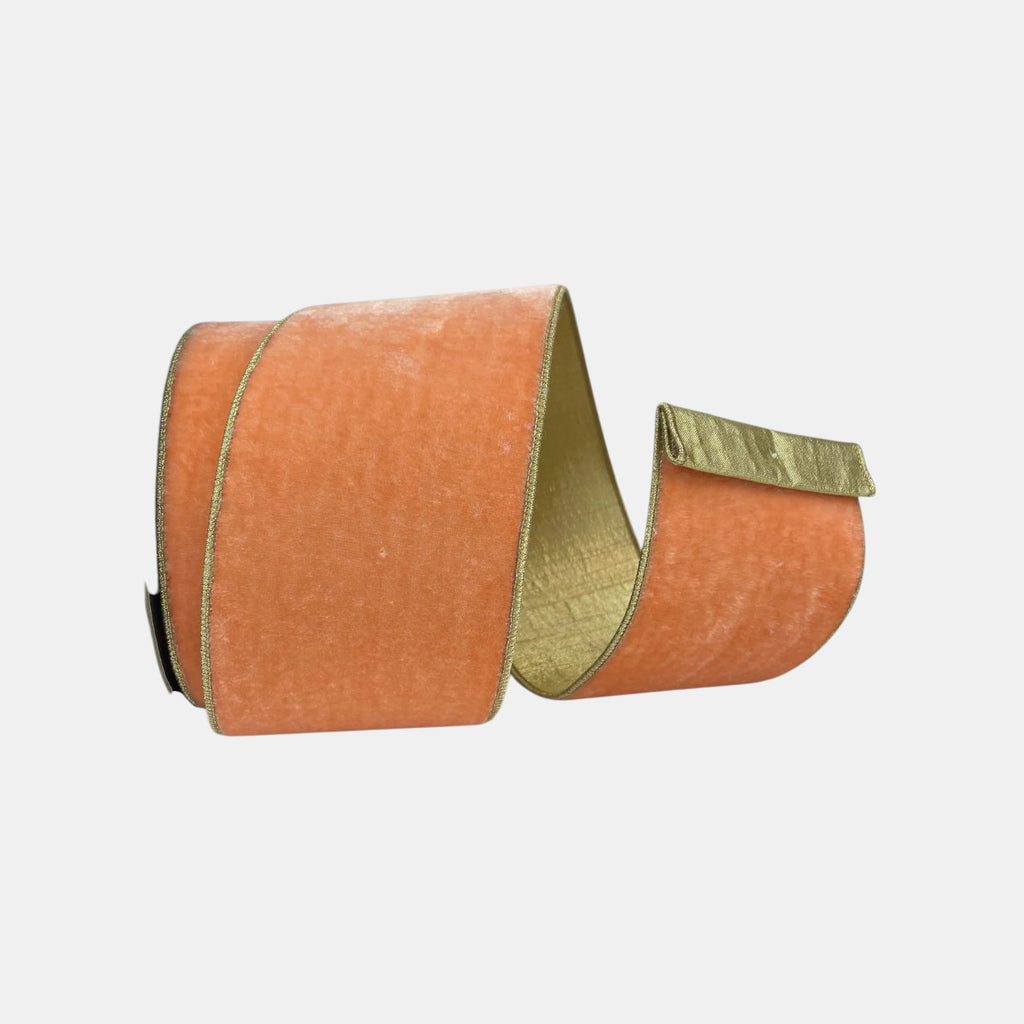 Orange Sherbert Velvet 4"