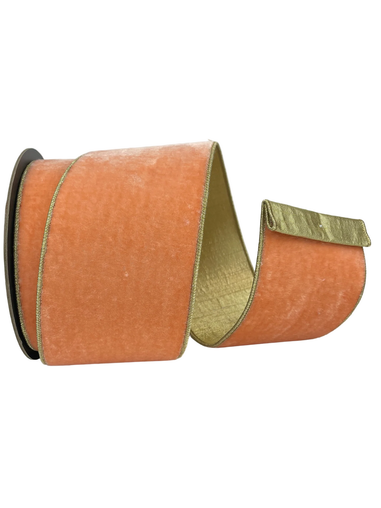 Orange Sherbert Velvet 4"