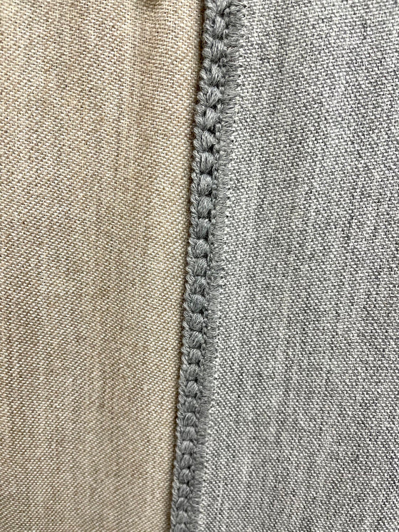 Cchuan Alpaca Throw- silver/taupe