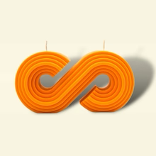 The Ocho Candle, Orange