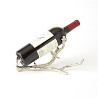 Twig Wine Holder/Nickel