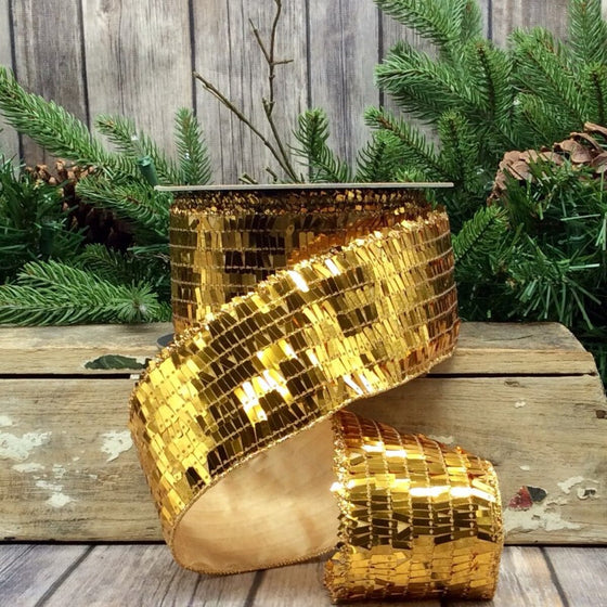 Gold Sequin, 2.5"