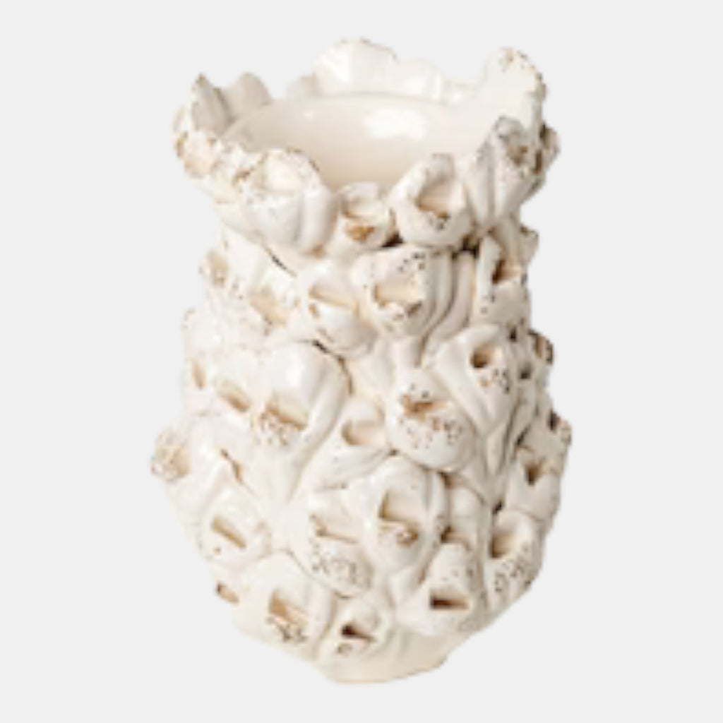 Les Fleur Tulip Vase, Ivory