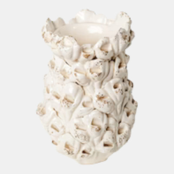 Les Fleur Tulip Vase, Ivory