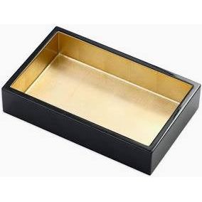 Black & Gold Guest Napkin Holder