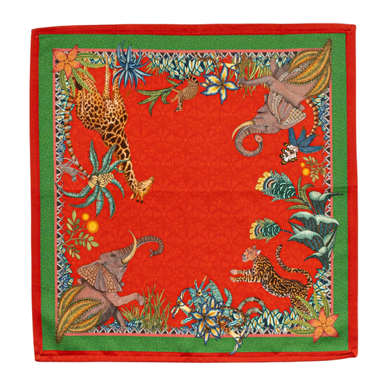 Sabie Forest Napkins - Royal Red