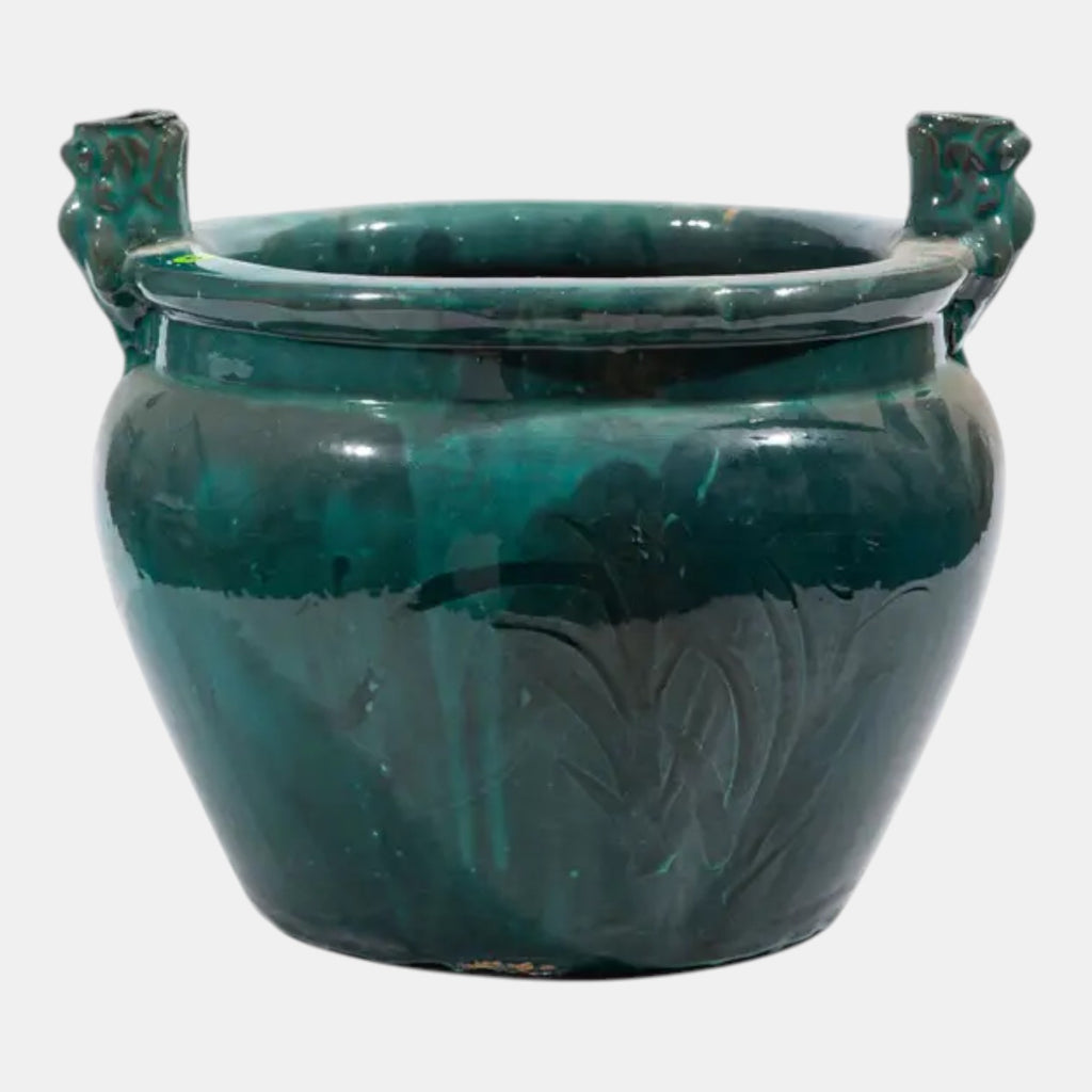 Green Incense Burner Pot