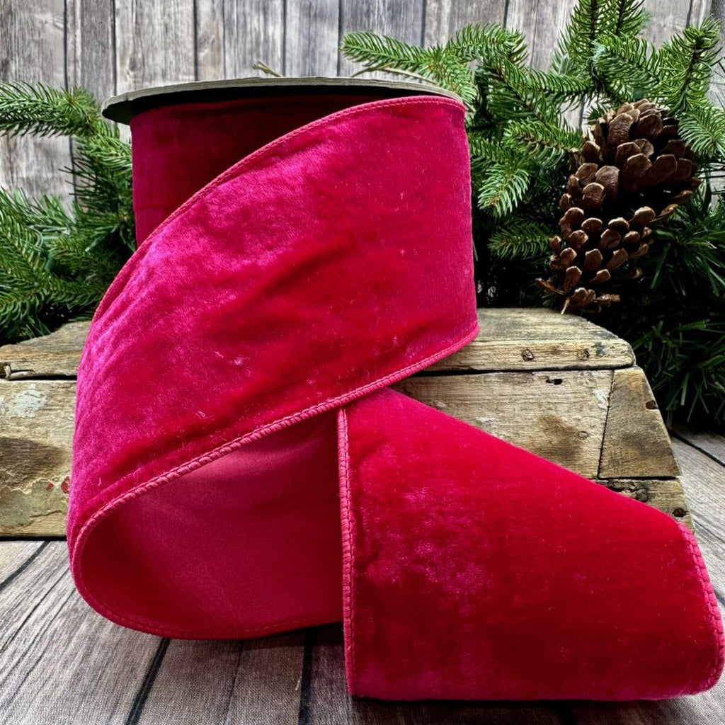 Pink Coral Velvet 4"