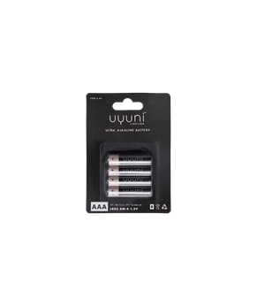 Uyuni AAA Battery 4-Pack