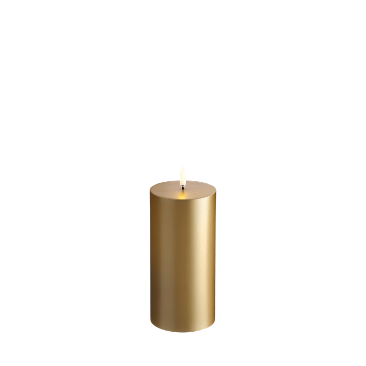 Pillar Candle, Gold 3" x 6"