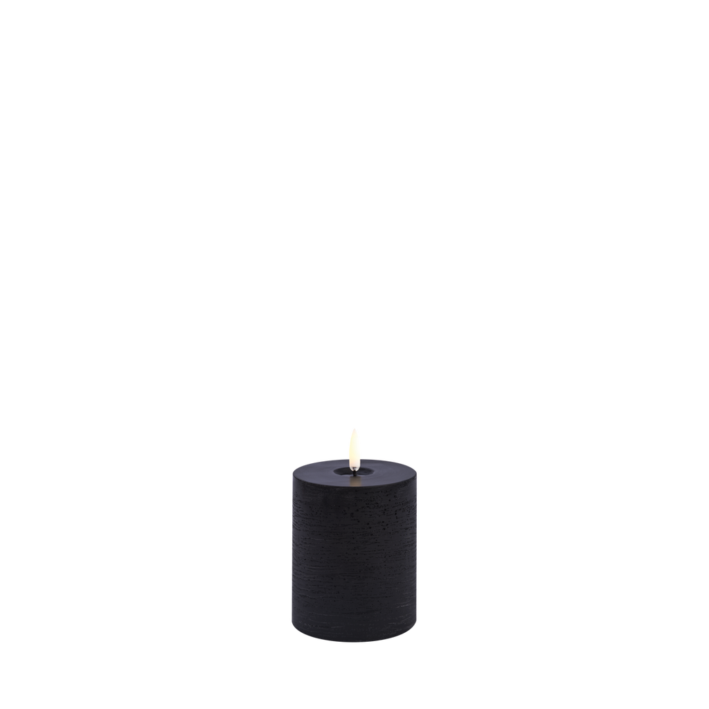 Pillar Candle, Forest Black - 3" x 4"