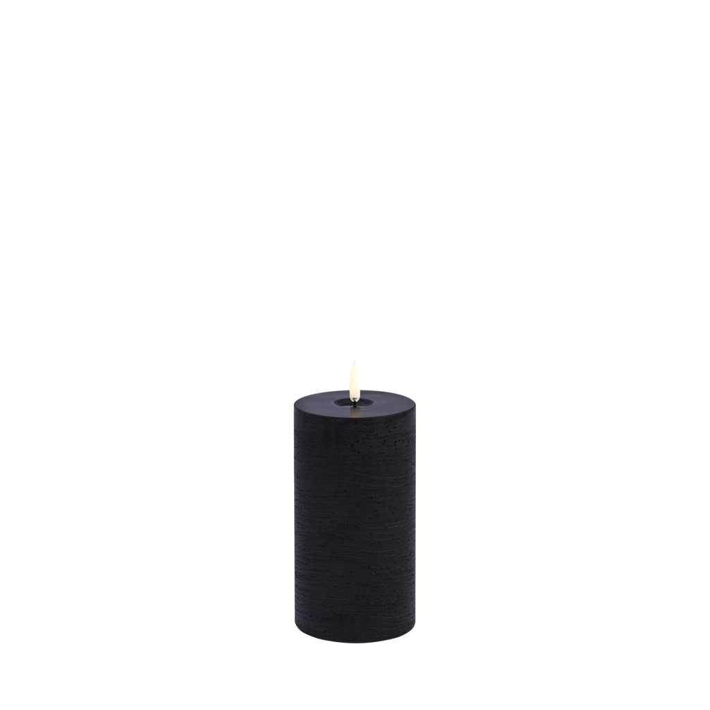 Pillar Candle, Forest Black - 3" x 6"