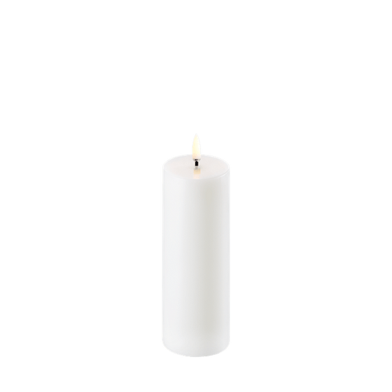 Pillar Candle, Nordic White - 3" x 6"