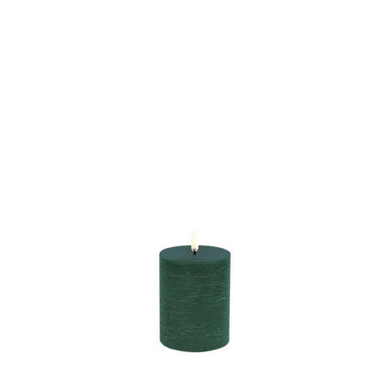 Pillar Candle, Pine Green 3" x 4"