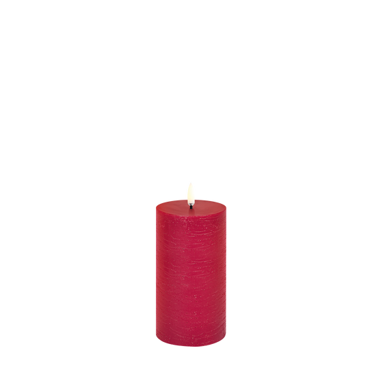 Pillar Candle, Red 3" x 6"