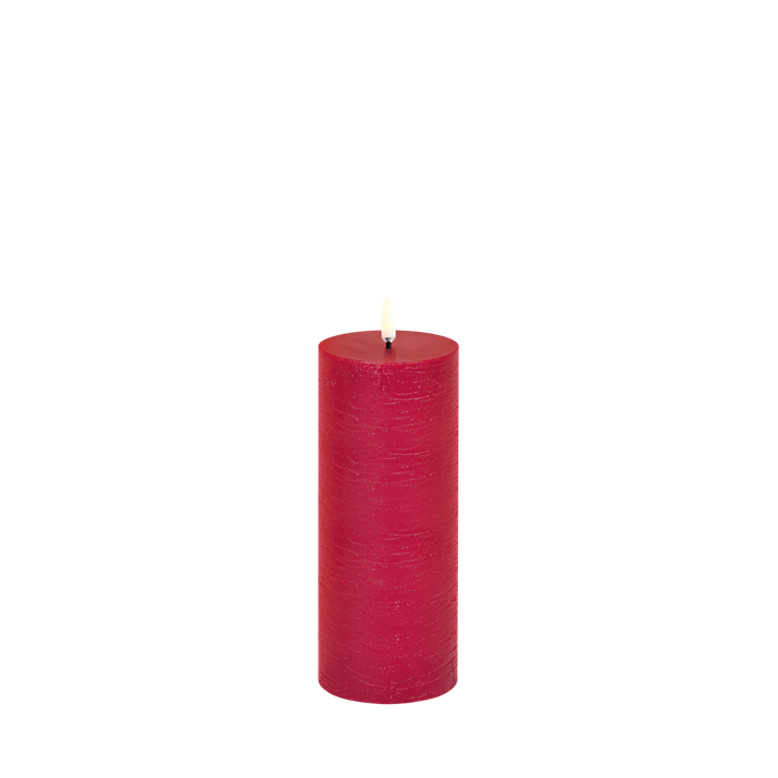 Pillar Candle, Red 3" x 8"