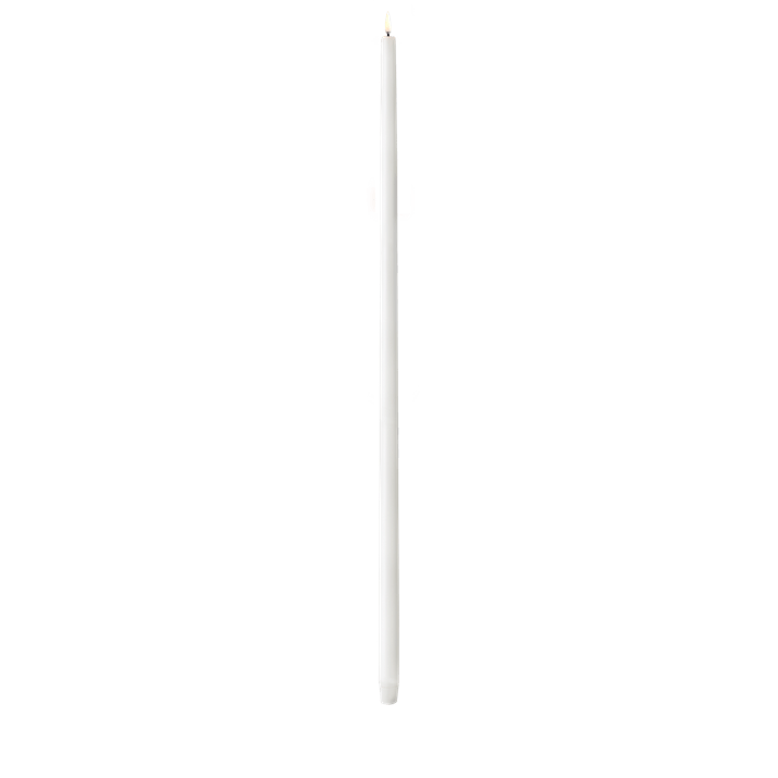 Tall Taper Candle, Nordic White - 29.5"
