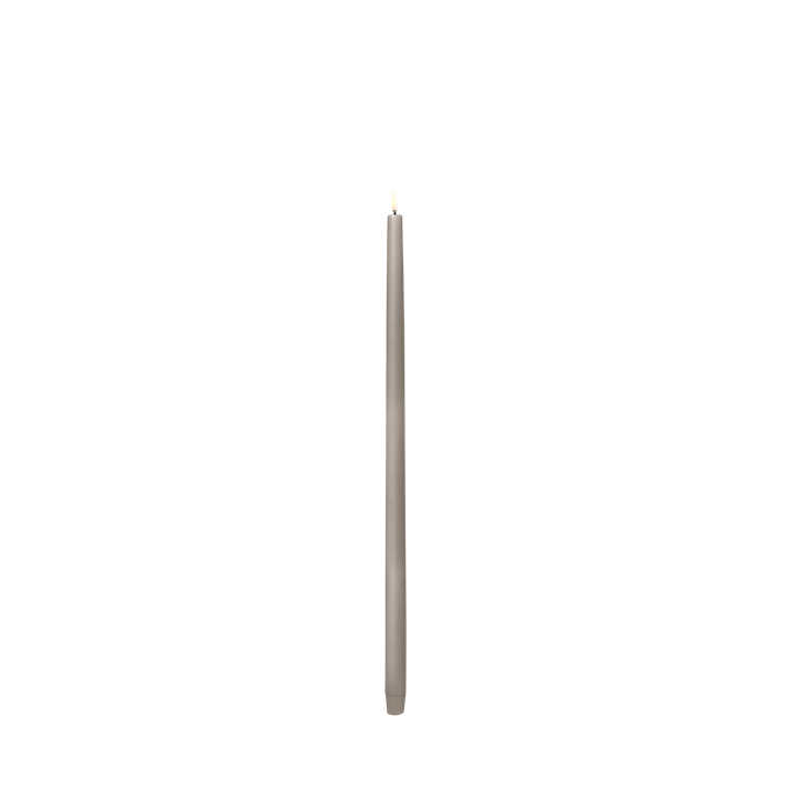 Tall Taper Candle, Sandstone - 21.7"