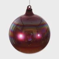 120 mm Pearl Glass/Burgundy