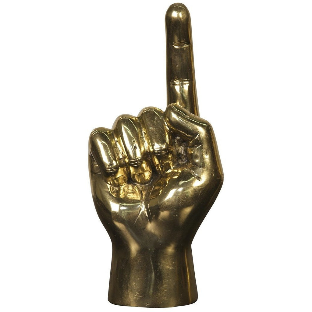 Brass Hand "We are Number One"