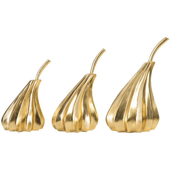 Set of Gilded Pears, 3